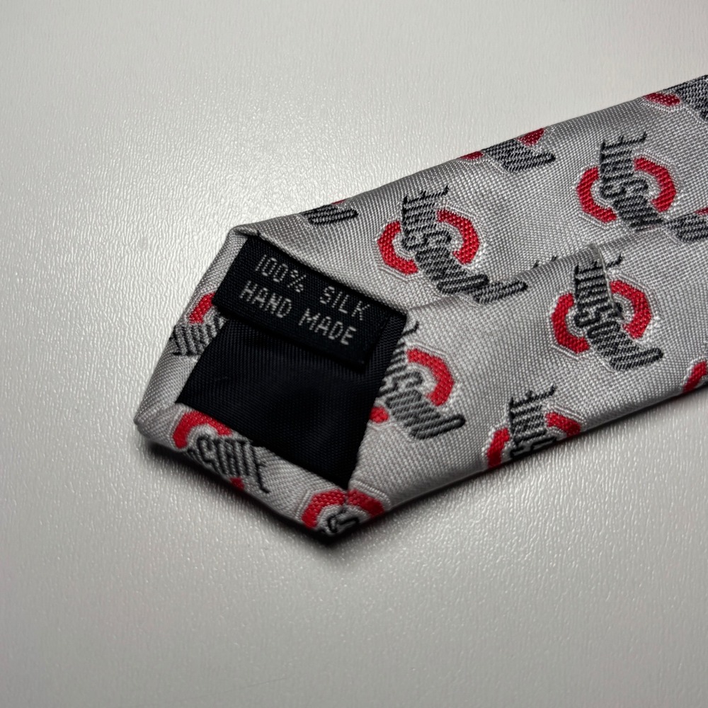 Ohio State‎ Buckeyes Donegal Bay Silk Tie OSU Logo NCAA Hand Made Necktie - Picture 4 of 6